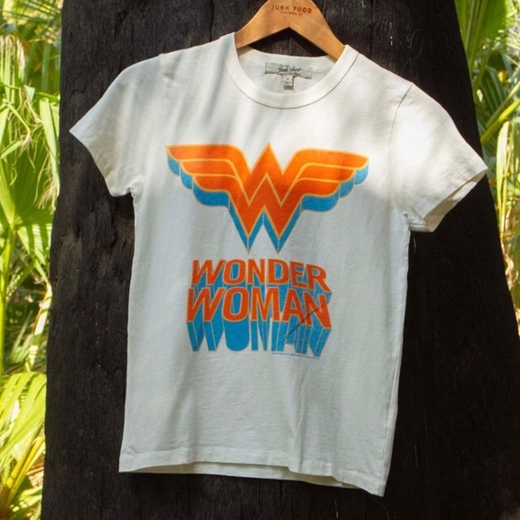 Junk Food Wonder Woman Tee Shirt - Picture 3 of 4